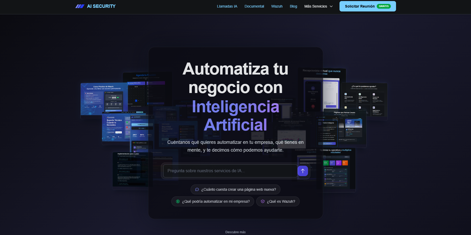 AI Security - Plataforma de IA y Ciberseguridad